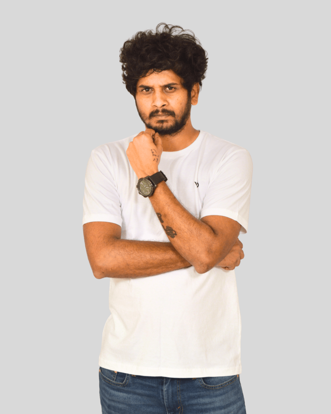 Classic White T-Shirt | 100% Cotton Minimal Streetwear Tee - VIBON Originals
