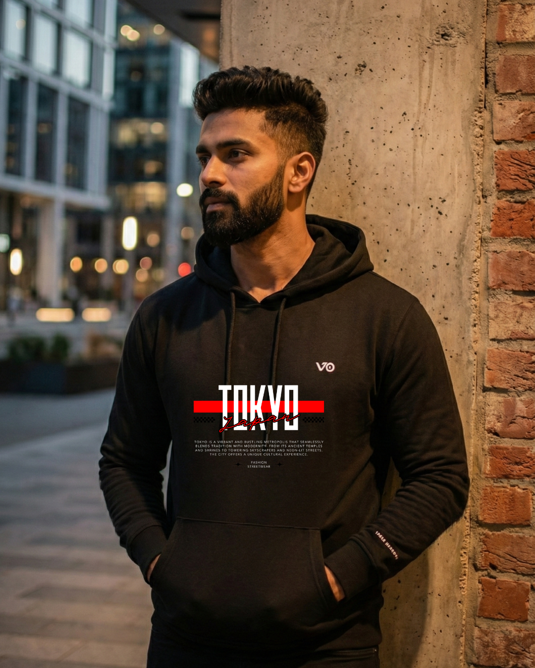 Tokyo Edition Hoodie (100% Cotton | 280 GSM | Streetwear Limited Drop)
