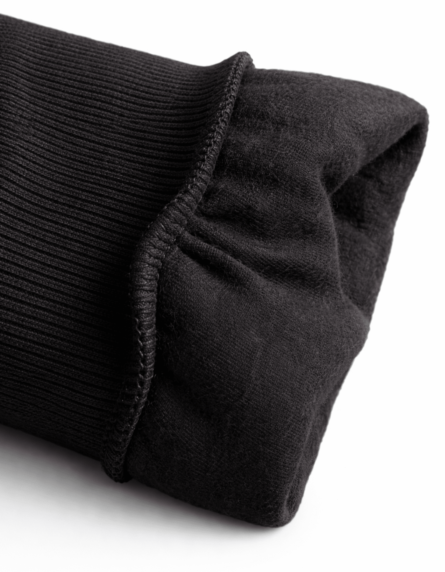 Men’s Black Cotton Sweatshirt – Soft Handfeel, Breathable & Long - Lasting - VIBON Originals